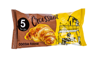 Кроасан с пълнеж от какао 65г