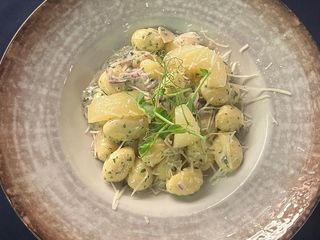 Gnocchi al gorgonzola & pere