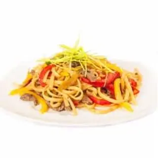 Удон с мясом
