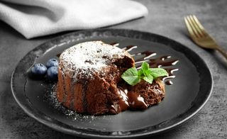 Шоколадный фондан