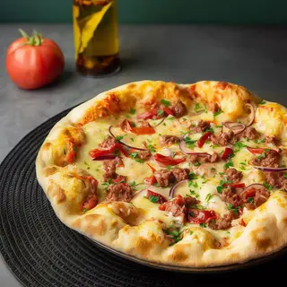 Pizza A La Boloñesa Vegan