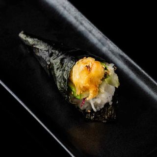 Temaki de langostino rebozado (1 ud.)