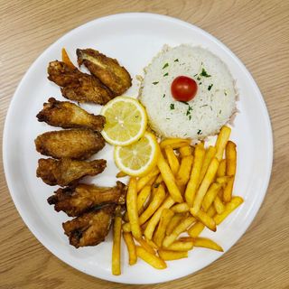 Coxinhas de Frango Frito á Piri-Piri