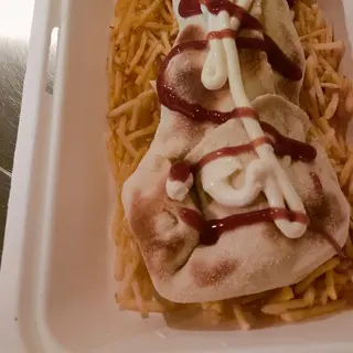 Frankfurt + queso