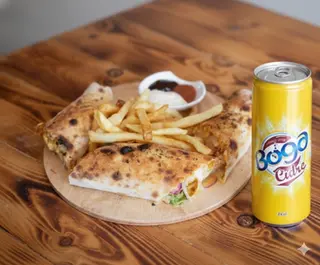 Baguette Farcie Escalope Pané + Boga