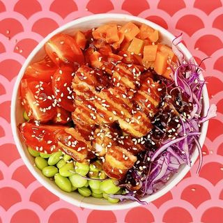 Poke di gambero croccante