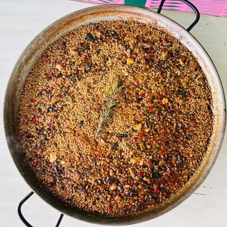 Arroz de Verduras con Solomillos de Pollo