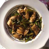 Pollo Frito Especial Con Puerros