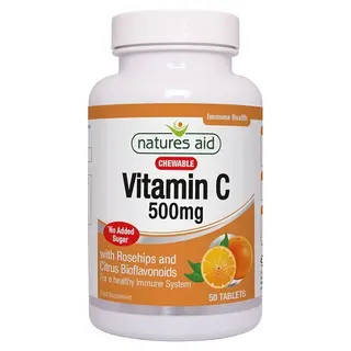 Na Vitamin C500mg Sugarfreechewable(W/rosehips&citrusbioflavonoids)