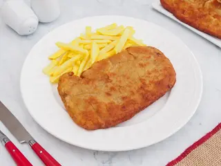 Plato De Filete Empanado