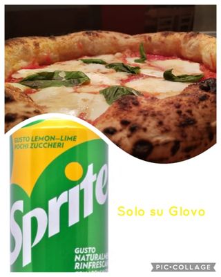 Margherita + Sprite 33 cl omaggio