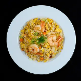 Arroz Chau Chau com Gambas