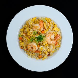 Arroz Chau Chau com Gambas