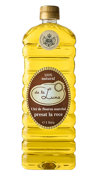 Ulei de floarea soarelui presat la rece  De la Luna 1L