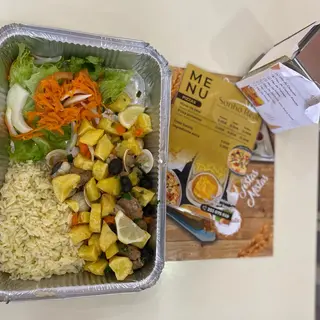 Coxa de frango no forno 
