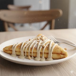 Crepe de leche condensada