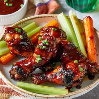 Крылыки в соусе BBQ