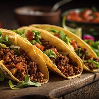 Taco Fances carne picada (L)