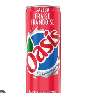 Oasis fraise framboise