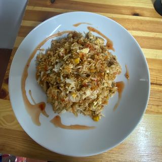 fried rice with vegetable