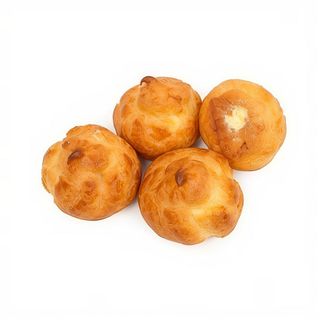 Profiterol de Nata con Sirope de Chocolate (6 uds)