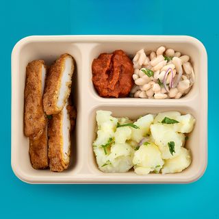 ORO BOX с пилешки шницел (400г)