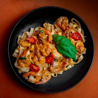 Tagliatelles Crevettes