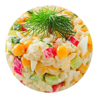 Крабовий салат велика (500г)
