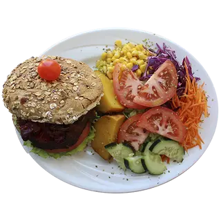 Salada Veggie Burguer