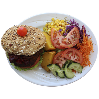 Salada Veggie Burguer