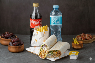 Комбо куриный биг в лаваше (ифтар)