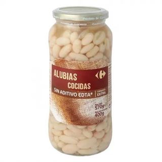 Alubia Cocida Categoría Extra Carrefour 400 Gr.