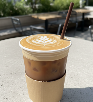 Shell Cafe студено кафе капучино