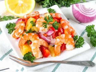 Креветки с водкой (60 гр.)