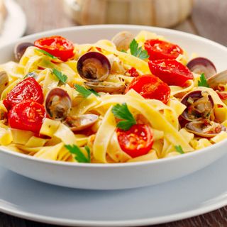 Tagliatelles Aux Fruit De Mer