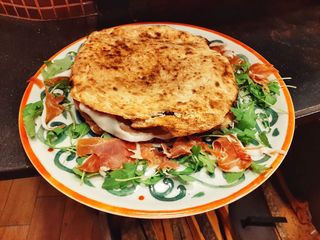 Sándwich Saltimbocca