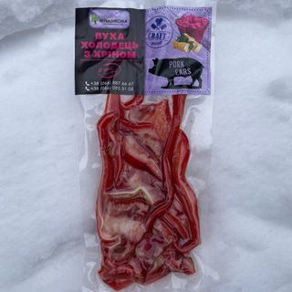 Вуха Холодець З Хріном, 100 Гр.