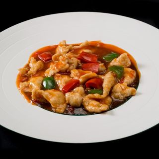 382. Pollo in salsa agrodolce