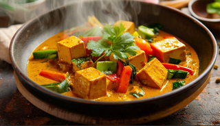 Thai curry tofu