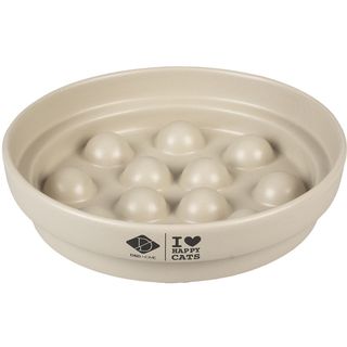 I LOVE Happy Cats Činija za mačke Sue Dot, za sporo hranjenje, keramička, 20cm (KOD D621/482377)