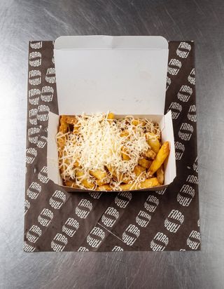 Papas Fritas Con Grana Padano
