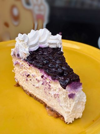 Tarta De Queso Con Arándanos