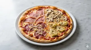 Pizza 4 Estaciones (32 Cm.)