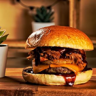 HAMBURGUESA SUP0RPORCK OPCIÓN MADURADA SMASH