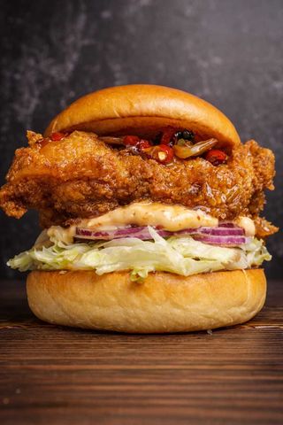 Red Hot Honey Peppers (Burger del mes)