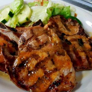 Свинска Пържола с г-ра 