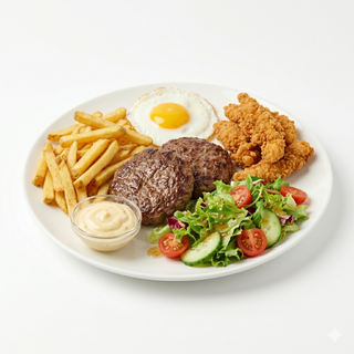 Hamburguesa Especial Al Plato