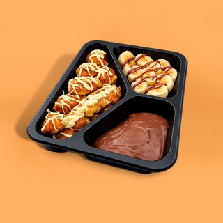 Waffle Box Nutella з бананом 320г