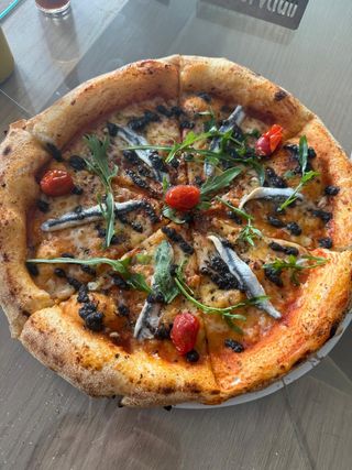 Pizza les anchois