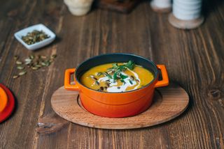 გოგრის კრემ-სუპი